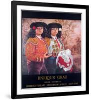 Las Toreras-Enrique Grau-Framed Collectable Print