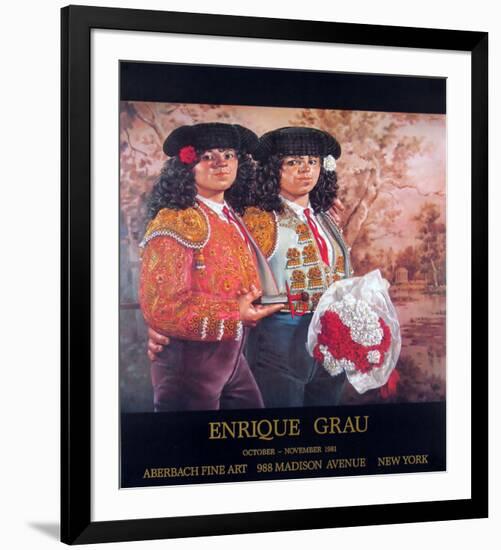 Las Toreras-Enrique Grau-Framed Collectable Print