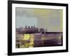 Las Vegas Abstract Skyline II-Emma Moore-Framed Art Print