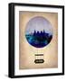 Las Vegas Air Balloon-NaxArt-Framed Art Print