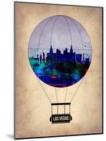 Las Vegas Air Balloon-NaxArt-Mounted Art Print