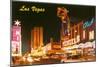 Las Vegas at Night, Nevada-null-Mounted Art Print