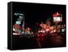 Las Vegas Boulevard Night Scenes-null-Framed Stretched Canvas