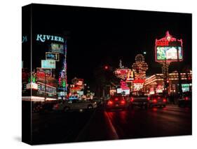 Las Vegas Boulevard Night Scenes-null-Stretched Canvas