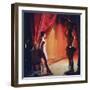 Las Vegas Chorus Showgirls Backstage During a Performance-Loomis Dean-Framed Photographic Print