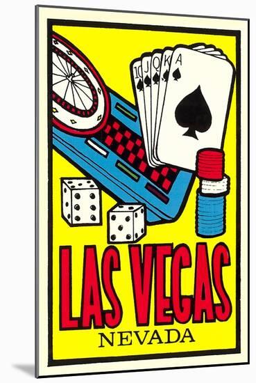 Las Vegas Decal-null-Mounted Art Print