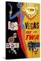 Las Vegas, Fly TWA-null-Stretched Canvas