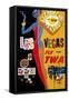 Las Vegas, Fly TWA-null-Framed Stretched Canvas
