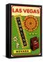 Las Vegas Gambling Motifs, Nevada-null-Framed Stretched Canvas