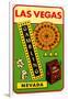 Las Vegas Gambling Motifs, Nevada-null-Framed Art Print