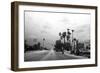 Las Vegas Highways, Nevada, Usa, 2022 (B/W Photo)-null-Framed Giclee Print