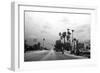 Las Vegas Highways, Nevada, Usa, 2022 (B/W Photo)-null-Framed Giclee Print