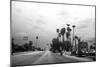 Las Vegas Highways, Nevada, Usa, 2022 (B/W Photo)-null-Mounted Giclee Print