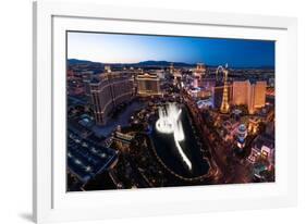 Las Vegas Lights-Steve Gadomski-Framed Photographic Print