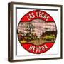 Las Vegas Logo, Golden Nugget, Nevada-null-Framed Art Print