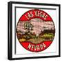 Las Vegas Logo, Golden Nugget, Nevada-null-Framed Art Print