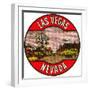 Las Vegas Logo, Golden Nugget, Nevada-null-Framed Art Print