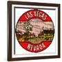 Las Vegas Logo, Golden Nugget, Nevada-null-Framed Art Print