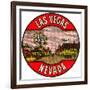 Las Vegas Logo, Golden Nugget, Nevada-null-Framed Art Print