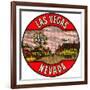 Las Vegas Logo, Golden Nugget, Nevada-null-Framed Art Print