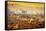 Las Vegas Nevada Cityscape-duallogic-Framed Stretched Canvas