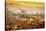 Las Vegas Nevada Cityscape-duallogic-Stretched Canvas