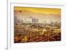 Las Vegas Nevada Cityscape-duallogic-Framed Photographic Print