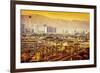 Las Vegas Nevada Cityscape-duallogic-Framed Photographic Print