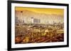 Las Vegas Nevada Cityscape-duallogic-Framed Photographic Print