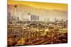 Las Vegas Nevada Cityscape-duallogic-Mounted Photographic Print