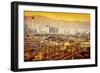 Las Vegas Nevada Cityscape-duallogic-Framed Photographic Print