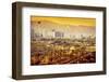 Las Vegas Nevada Cityscape-duallogic-Framed Photographic Print