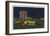 Las Vegas, Nevada, Exterior View of Club Bingo-Lantern Press-Framed Art Print