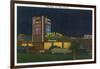 Las Vegas, Nevada, Exterior View of Club Bingo-Lantern Press-Framed Art Print