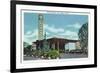 Las Vegas, Nevada, Exterior View of the Hotel Flamingo-Lantern Press-Framed Art Print