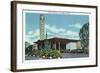 Las Vegas, Nevada, Exterior View of the Hotel Flamingo-Lantern Press-Framed Art Print