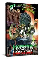 Las Vegas, Nevada - Horror of Las Vegas-Lantern Press-Stretched Canvas