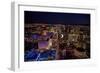 Las Vegas Nevada Night Aerial View-Carol Highsmith-Framed Art Print