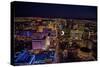 Las Vegas Nevada Night Aerial View-Carol Highsmith-Stretched Canvas