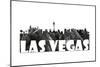 Las Vegas Nevada Skyline BG 2-Marlene Watson-Mounted Giclee Print