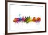 Las Vegas Nevada Skyline-Michael Tompsett-Framed Art Print