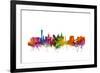 Las Vegas Nevada Skyline-Michael Tompsett-Framed Art Print