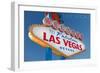 Las Vegas, Nevada - Welcome Sign-Lantern Press-Framed Art Print