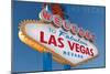 Las Vegas, Nevada - Welcome Sign-Lantern Press-Mounted Art Print