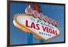 Las Vegas, Nevada - Welcome Sign-Lantern Press-Framed Art Print