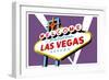 Las Vegas, Nevada - Welcome Sign-Lantern Press-Framed Art Print