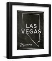 Las Vegas, Nevada-John Golden-Framed Art Print