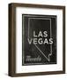 Las Vegas, Nevada-John Golden-Framed Art Print