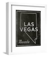 Las Vegas, Nevada-John Golden-Framed Art Print