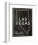 Las Vegas, Nevada-John Golden-Framed Art Print